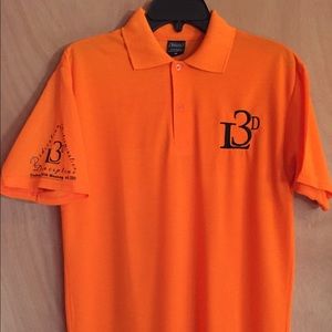 L3D Orange Polo Shirt